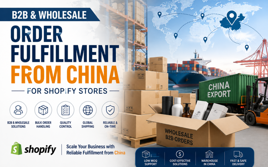 B2B wholesale fulfillment from China for Shopify stores