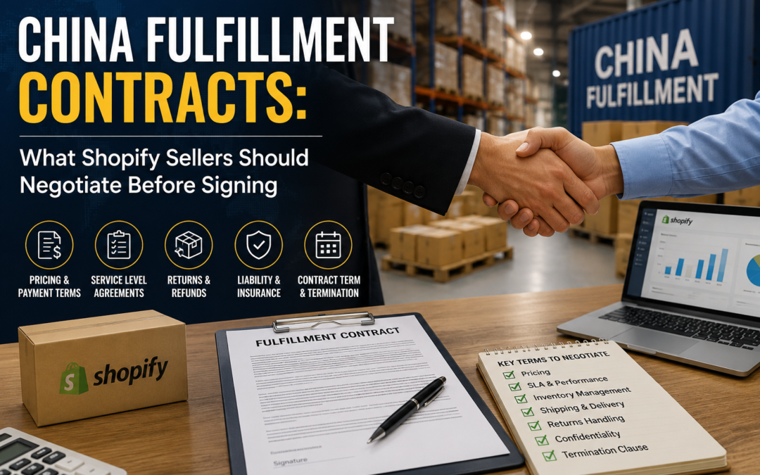 China Fulfillment Contracts: What Shopify Sellers Should Negotiate Before Signing
