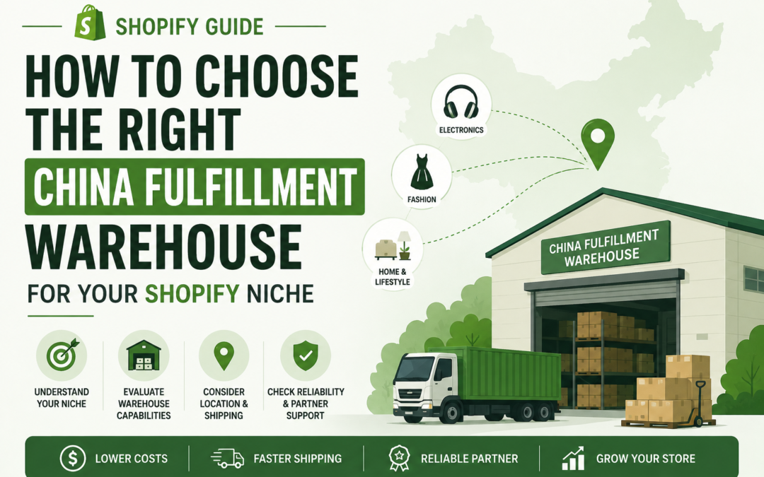 How to Choose the Right China Fulfillment Warehouse for Your Shopify Niche