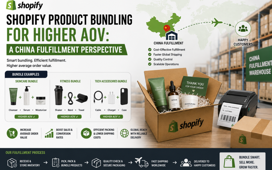 Shopify Product Bundling for Higher AOV: A China Fulfillment Perspective
