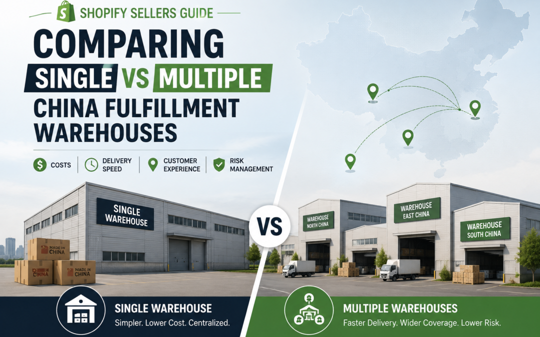 Shopify Sellers Guide: Comparing Single vs Multiple China Fulfillment Warehouses