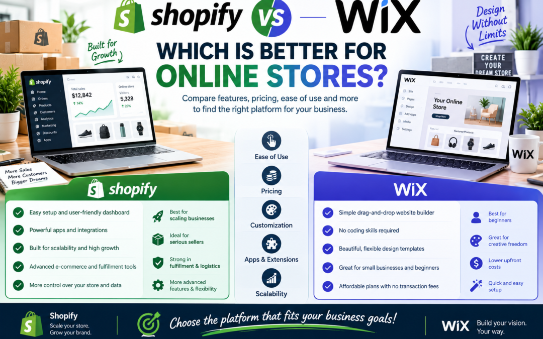 Shopify vs Wix: Which Platform Is Better for Online Stores?