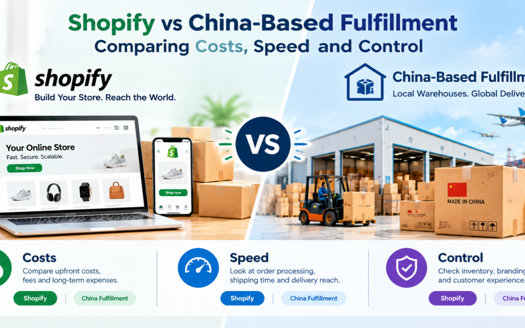 Shopify vs China-Based Fulfillment Comparing Costs Speed and Control